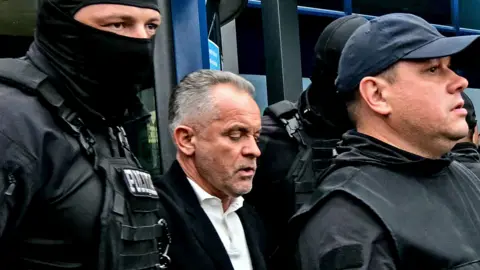 Plahotniuc during his arrest in autumn 2025