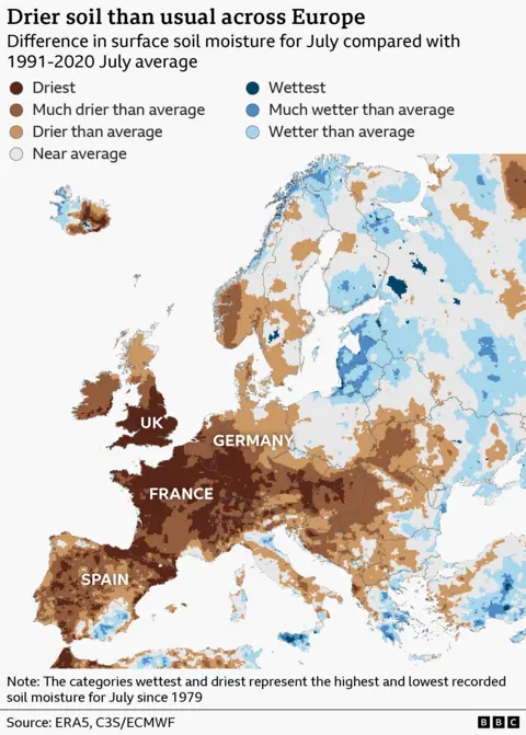 bbc soil moisture map