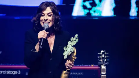 PA Media Lisa Stansfield at the Northern Music Awards