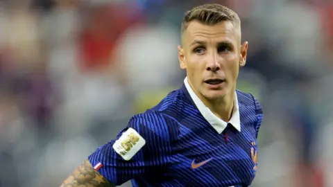 Lucas Digne playing for France