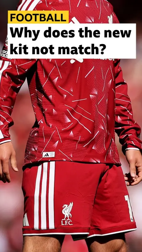 Why does Liverpool's new kit not match?