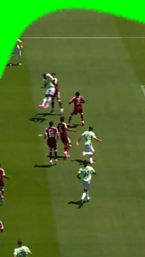Watch as referee Said Martinez controversially awards Switzerland with a penalty after Remo Freuler clashes with Qatari goalkeeper Mahmoud Abunada.