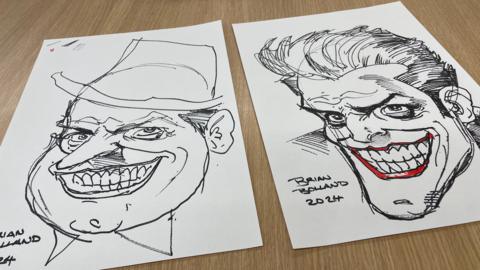 image of The Penguin and The Joker by Brian Bolland