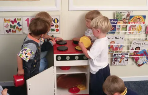 Getty Images Children in a nursery