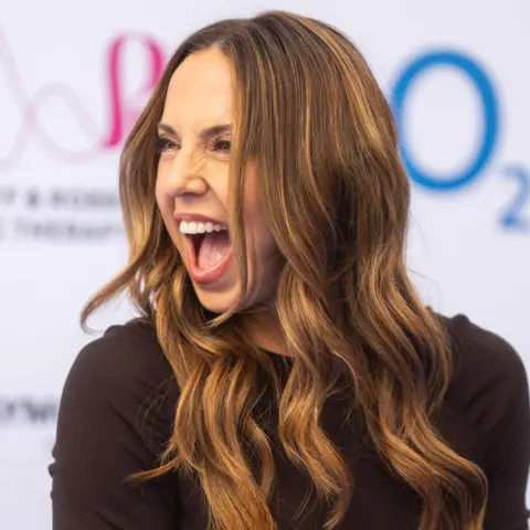 Getty Images Melanie C at the Silver Clef Awards