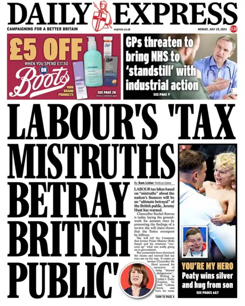  "Labour's tax mistruths betray British public"