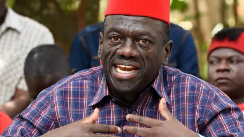 AFP via Getty Images Kizza Besigye. File photo