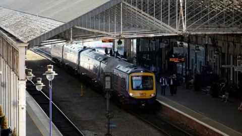 Getty Images Huddersfield station