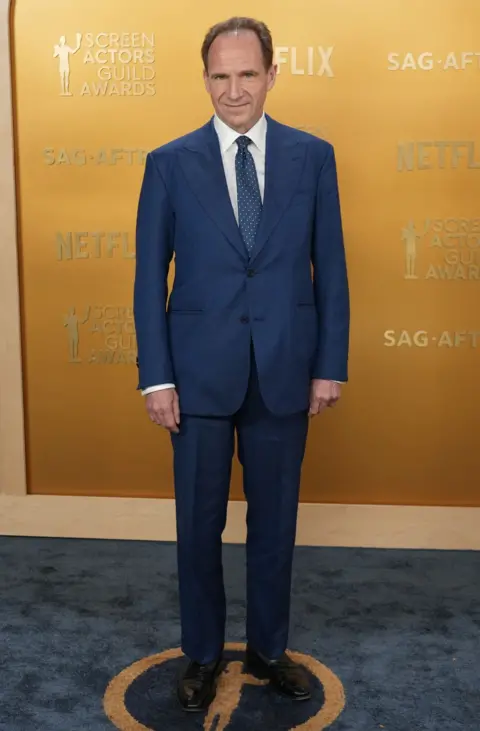 Getty Images Ralph Fiennes attends the 31st Annual Screen Actors Guild Awards at Shrine Auditorium and Expo Hall on February 23, 2025 in Los Angeles, California.