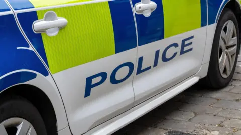A police car. 