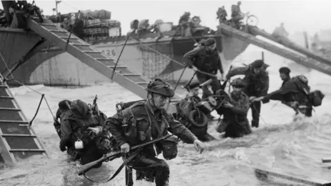 IWM/Getty Images UK troops on D-Day