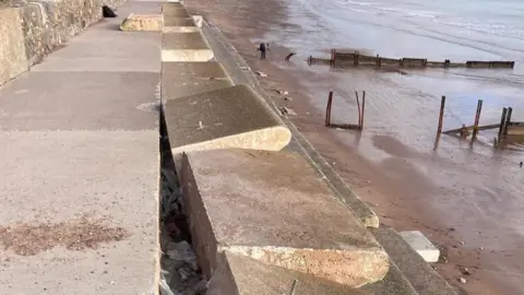 BBC A photo of the boulders
