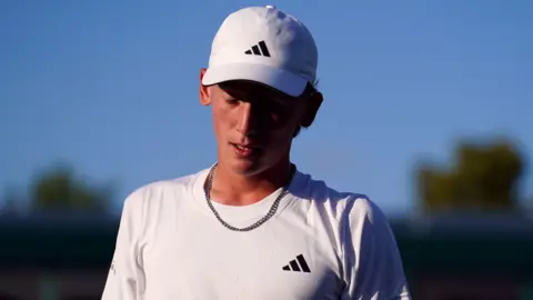 PA Media Henry Searle at Wimbledon
