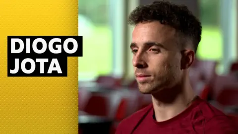 Diogo Jota, speaking in 2021
