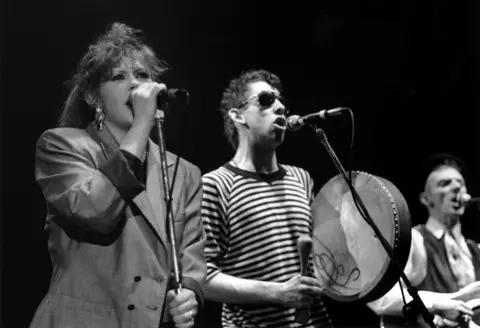 Getty Images The Pogues and Kirsty MacColl