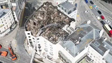 Eddie Mitchell Royal Albion Hotel demolition