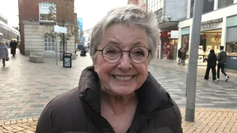 Peter Walker/BBC Myra Heuer in Chelmsford