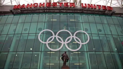 Manchester United's Old Trafford was a host of the Olympic football matches at the London 2012 games