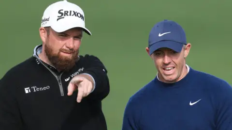 Shane Lowry and Rory McIlroy