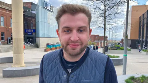 Conservative group leader, Cllr Max Woodvine