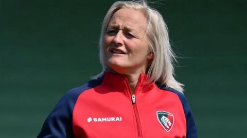 Leicester's head of women's rugby Vicky Macqueen 