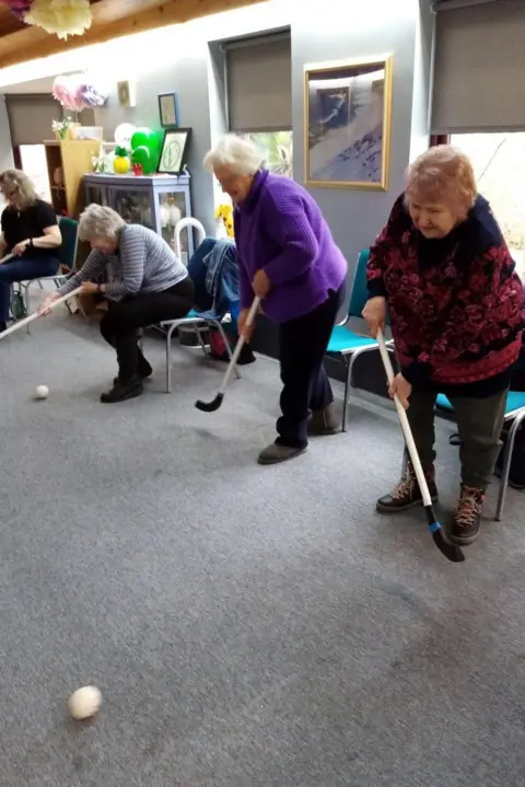 Snowdrop Argyll Shinty session