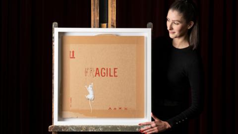 The rare 'AGILE piece to be auctioned in Glasgow