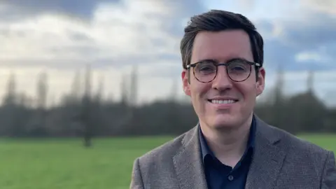 Dan Price, the Labour mayoral candidate for Cheshire and Warrington