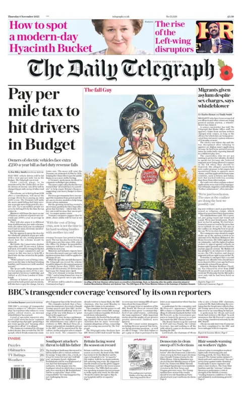 "Pay per mile tax to hit drivers in Budget".