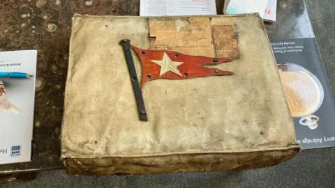 Fender from Titanic Lifeboat 2 sold at auction in April 2026