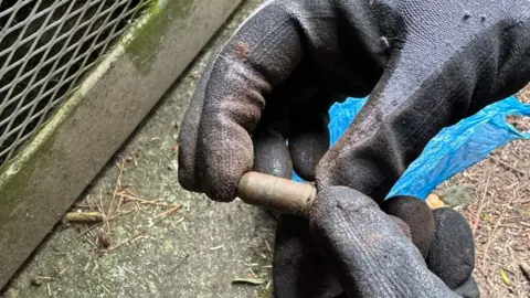 Clean Our Patch CIC The bullet found in the bag with the firearm 