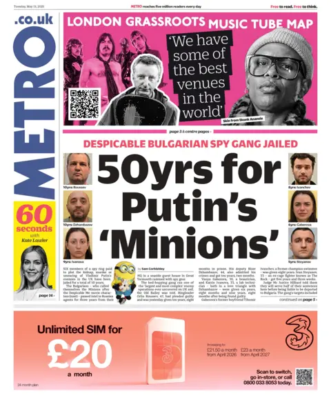  "50yrs for Putin's 'Minions'."
