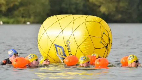 Nene Park Trust Swimming in the Gunwade Lake