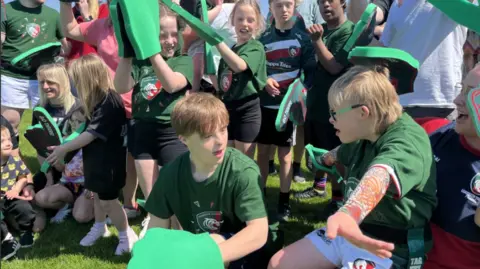 Leicester Tigers Down's syndrome team proves a hit