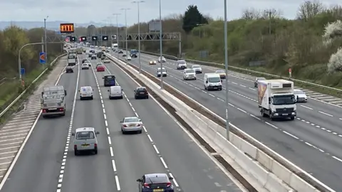 bbc The M4 near Bristol
