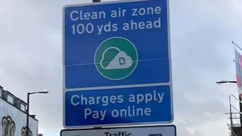 Picture of Clean Air Zone sign