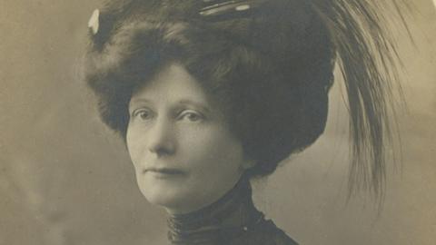 Suffragette Mary Clarke 