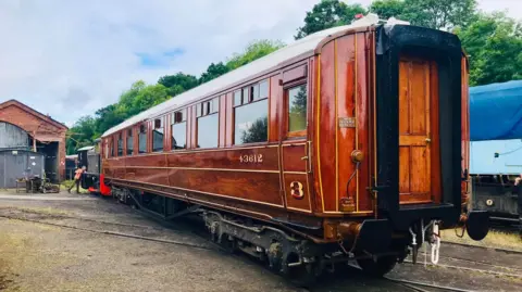 Severn Valley Railway The restored carriage