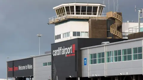 Getty Images Cardiff Airport buildings