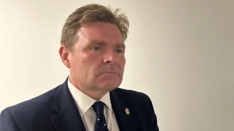 BBC Councillor John Cotton, leader of Birmingham City Council