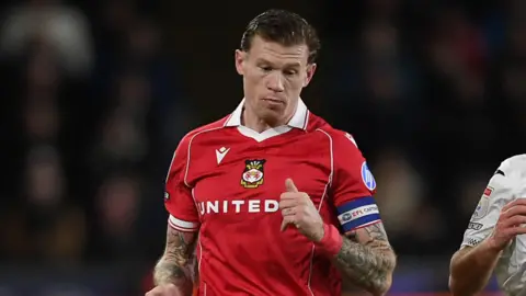 James McClean during Wrexham's game at Swansea 