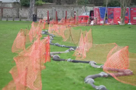 Eddie Mitchell Sewage pumping in Southwick