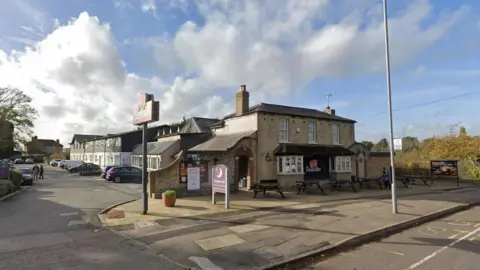 Google Maps The Beefeater and Premier Inn