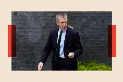 PA Wire Newly appointed Defence Secretary Dan Jarvis arriving at 10 Downing Street