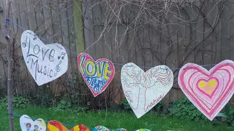 Nene Park Trust Paper hearts 