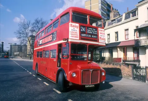 The old routemaster bus