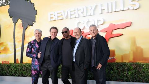 The cast of Beverly Hills Cop: Axel F