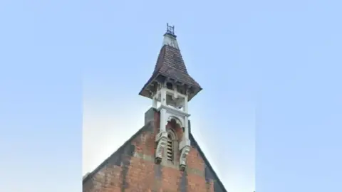 Google Street View Beverley Minster Parish Hall bell tower
