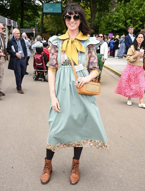 Getty Images Dawn Porter attends the RHS Chelsea Flower Show 2026 at The Royal Hospital Chelsea on May 18, 2026 in London, England. 