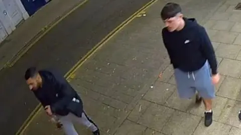 North Yorkshire Police Two men in casual clothing caught on CCTV